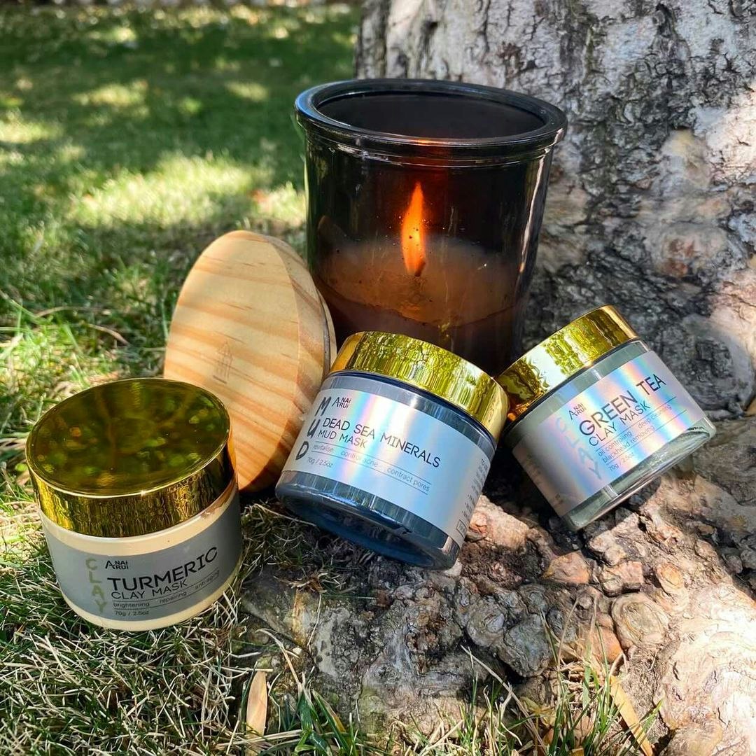 ANAiRUi Anti-Aging Clay Face Mask Set
