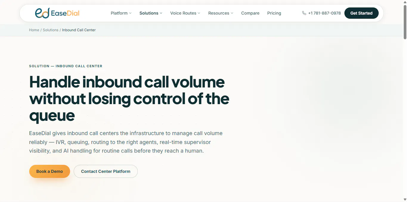 Easedial Ucaas and Ccaas gallery image