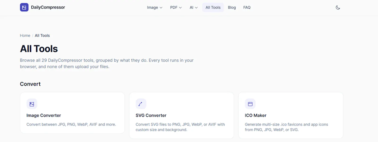 DailyCompressor screenshot 1