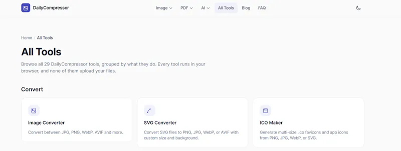 DailyCompressor screenshot 1