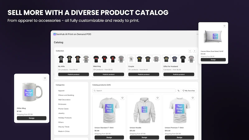 SenHub AI Print on Demand screenshot 5