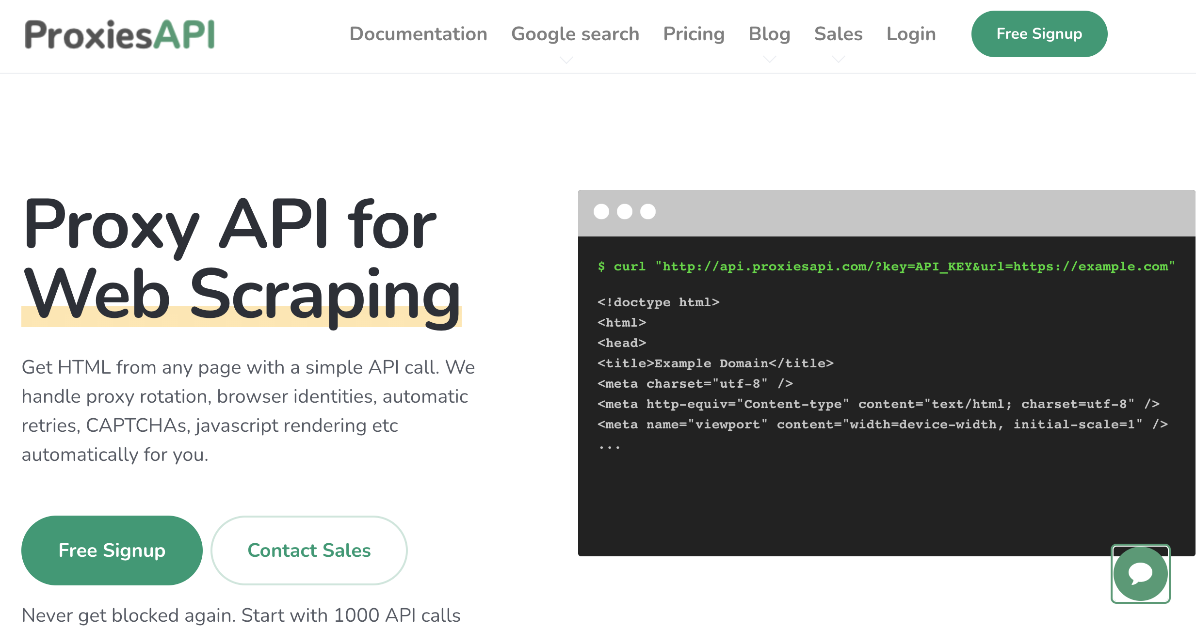 Proxy API voor webschrapen - Haal HTML van elke pagina met een eenvoudige API -oproep media 2
