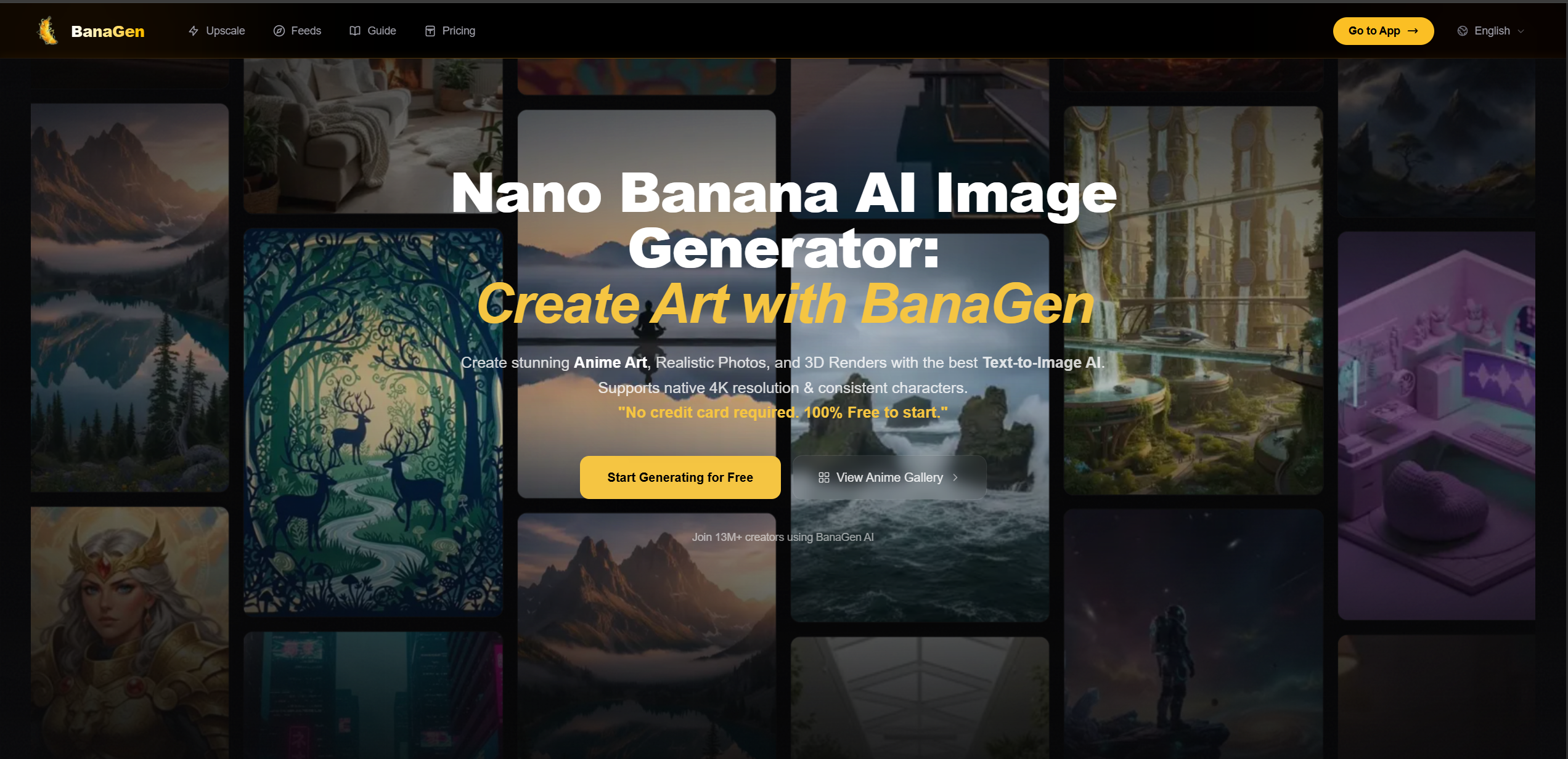 Nano Banana AI - Free Image Generator - Screenshot 2 showing product features and functionality