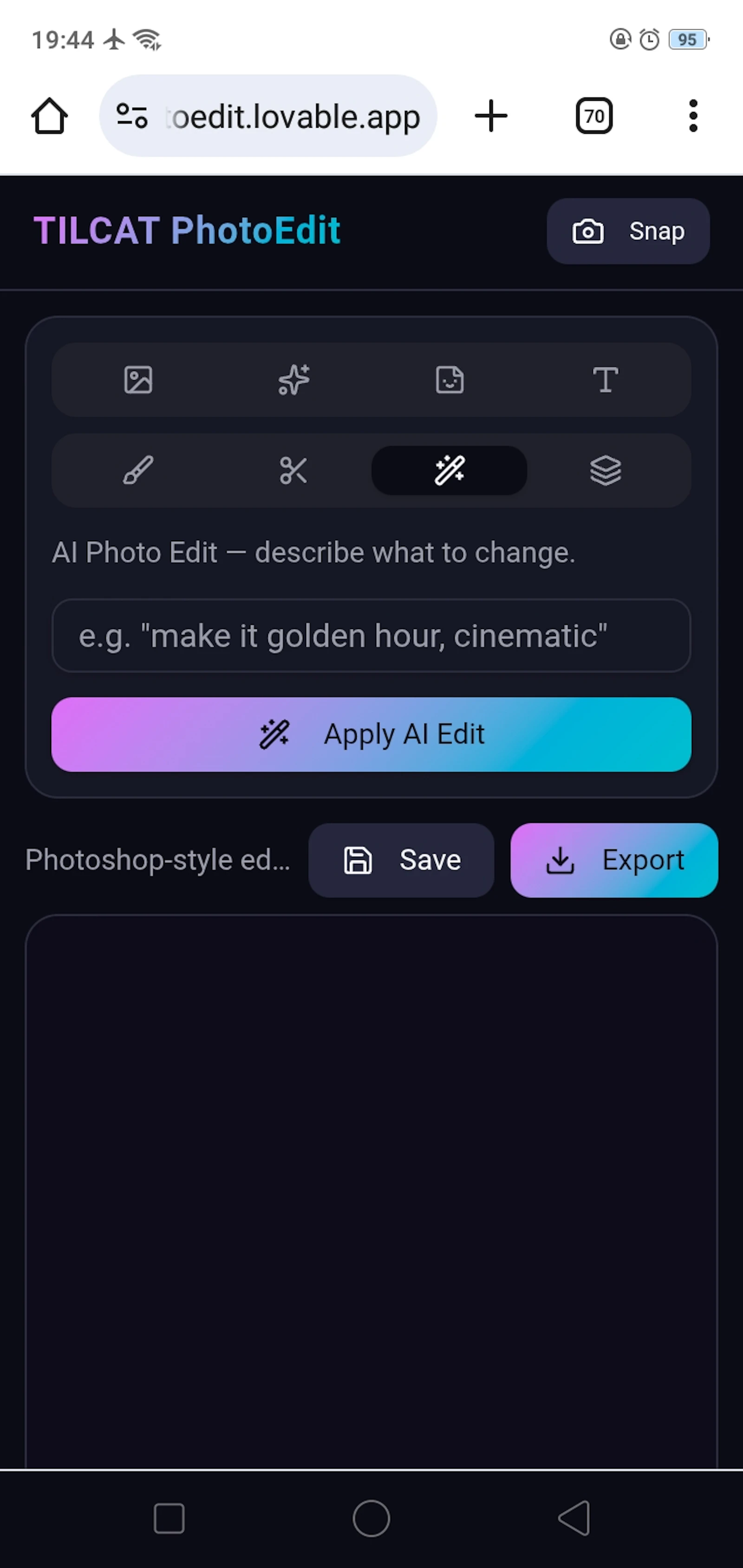 TILCAT PhotoEdit Studio  screenshot 3