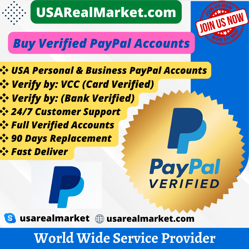 Doğrulanmış PayPal Hesapları Satın Alın