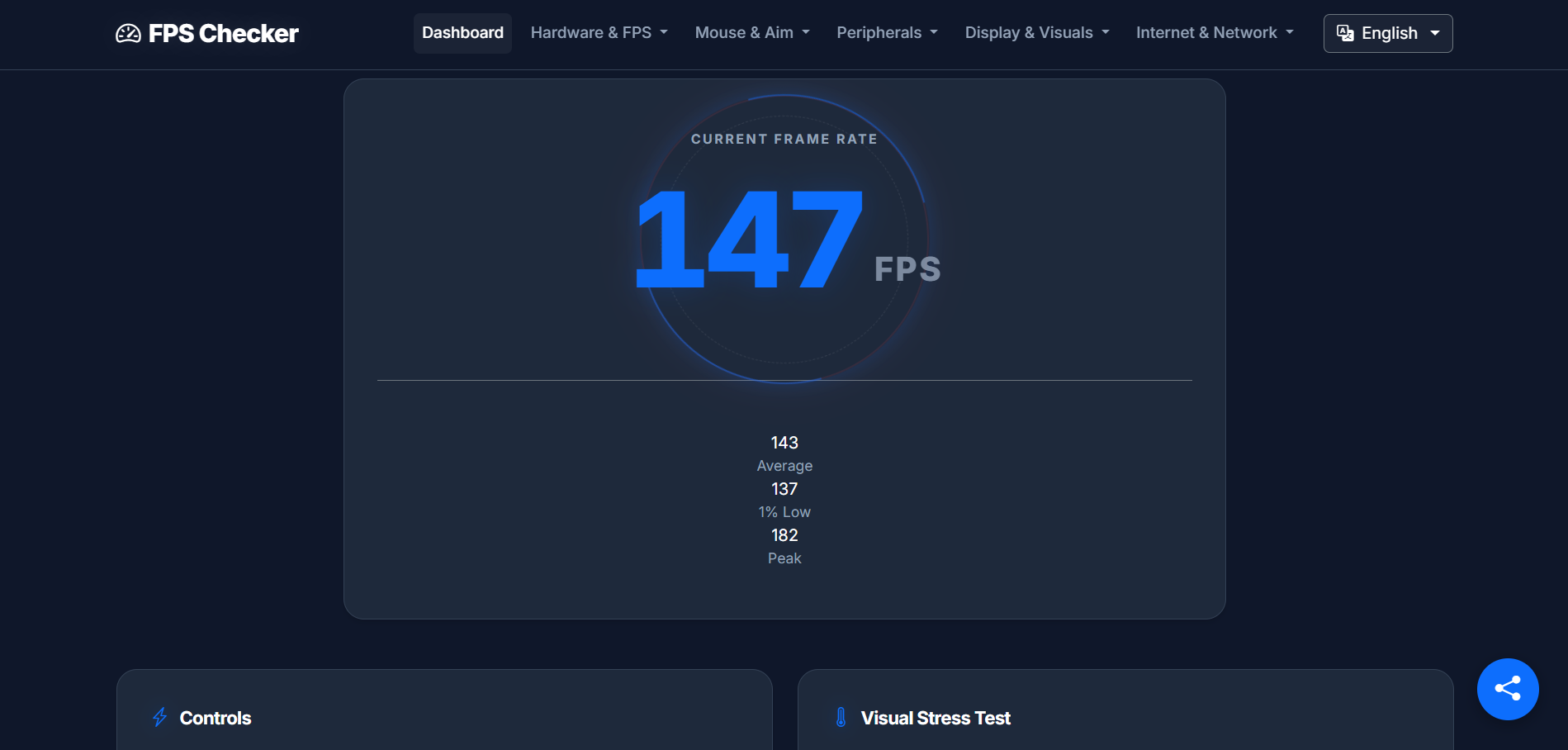 FPS Checker - Product Hunt launch logo and brand identity