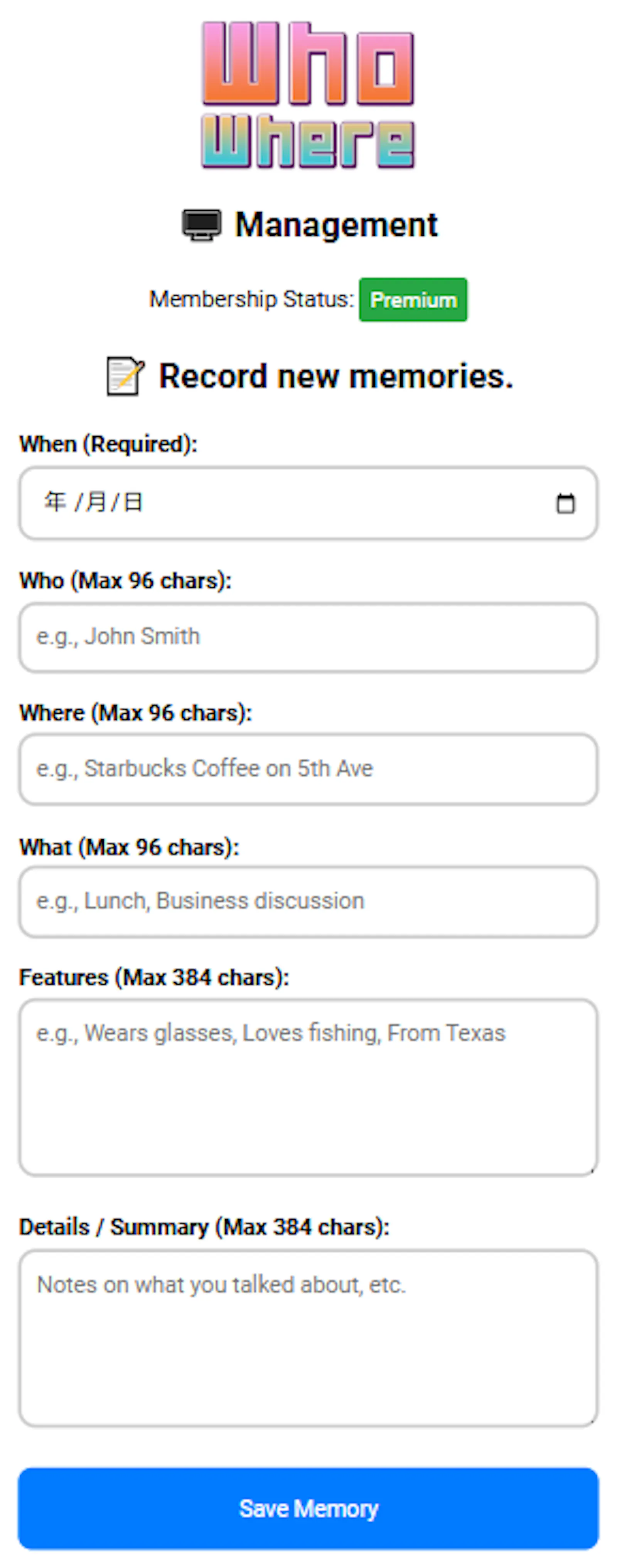 WhoWhere screenshot 2