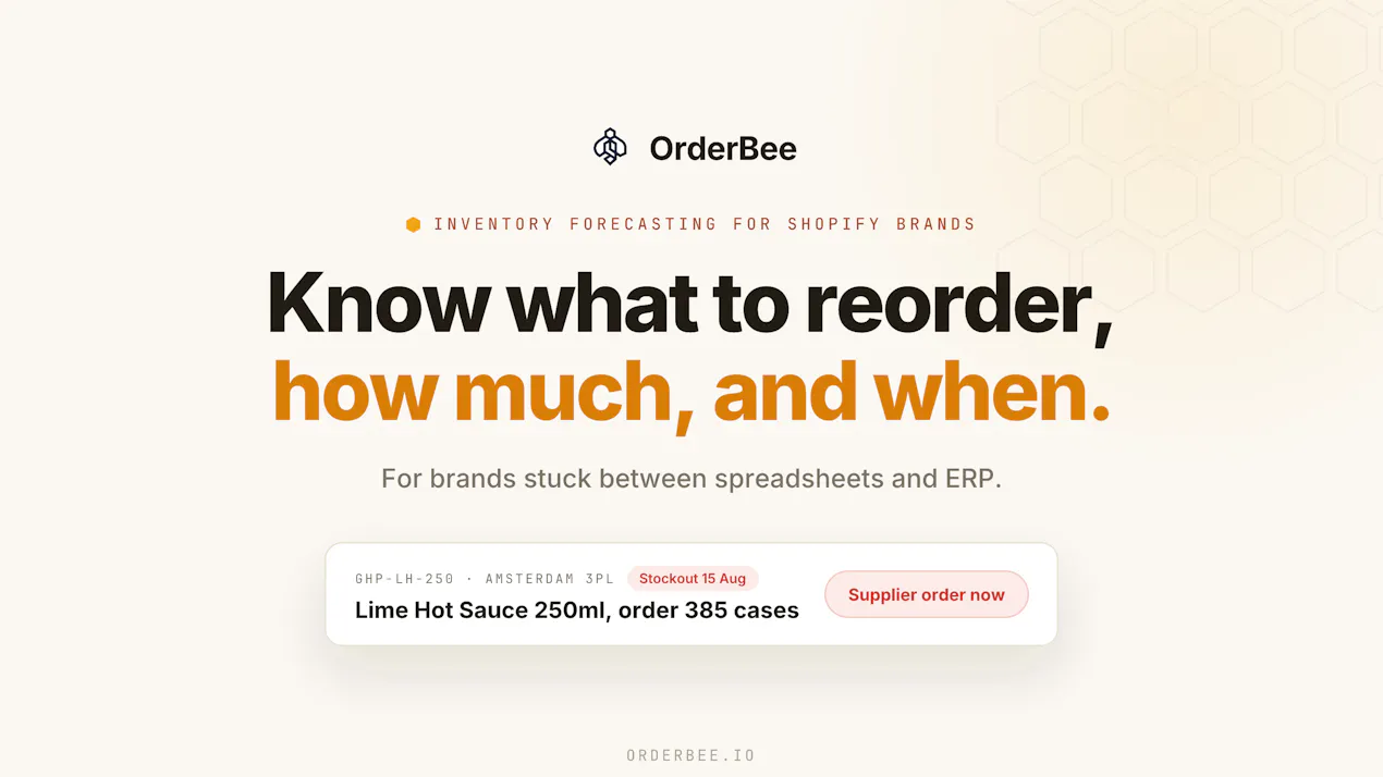 OrderBee product