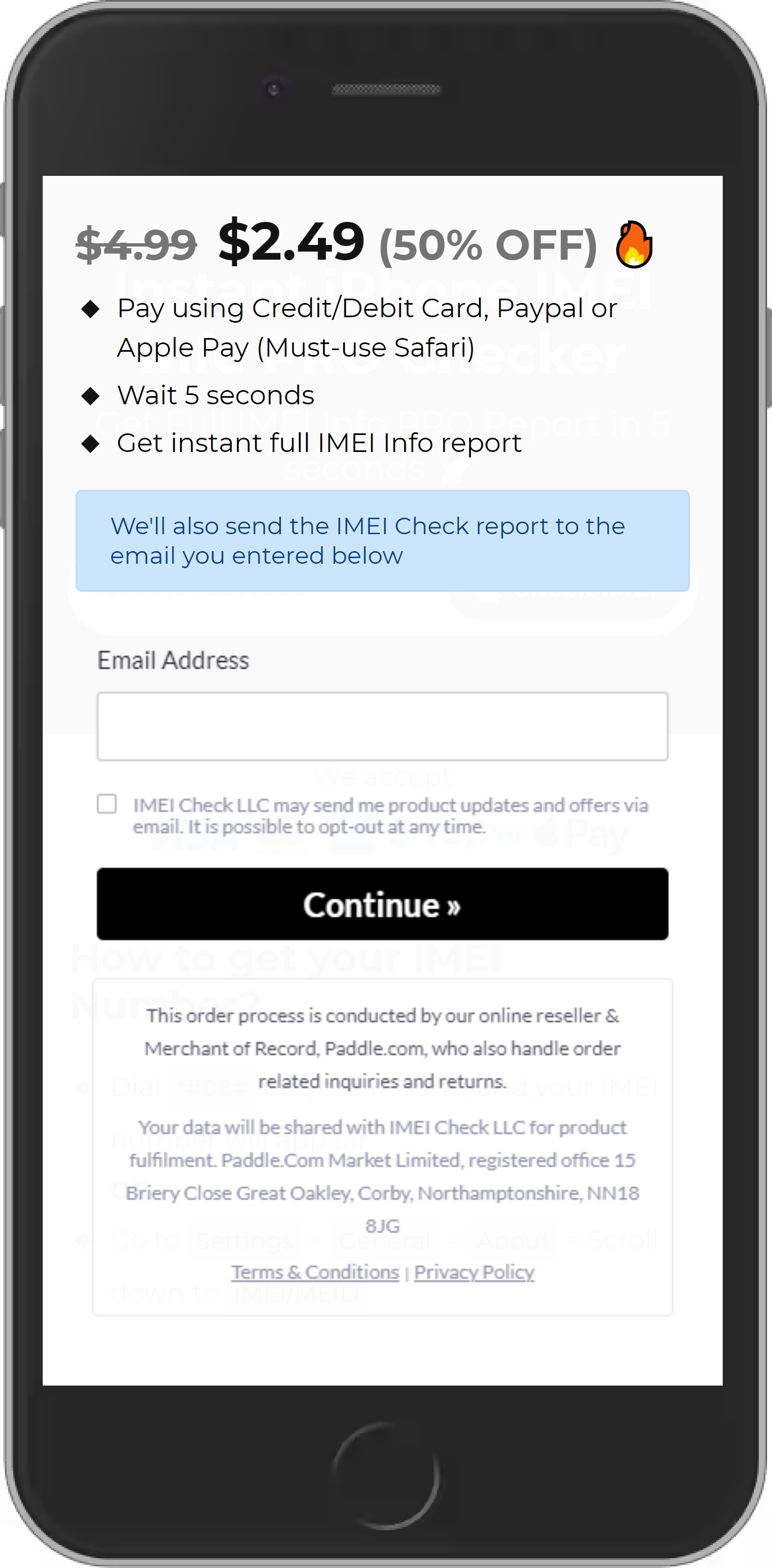 iPhone IMEI Checker gallery image