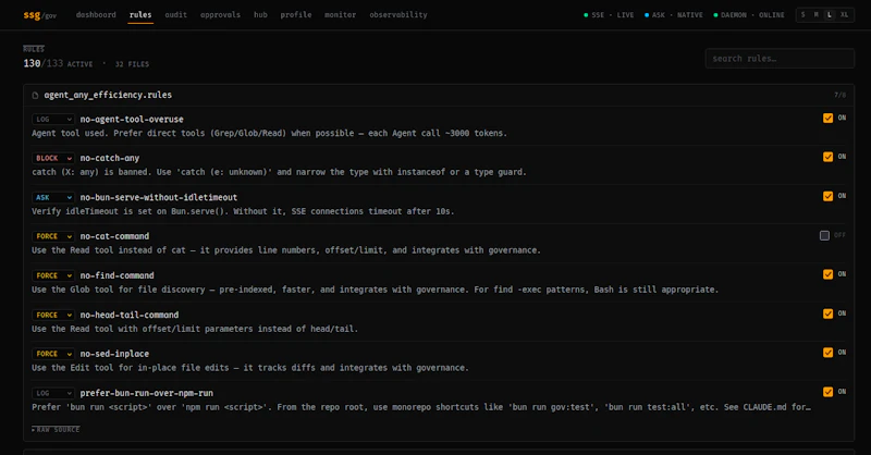 ssg - AI Agent Guardrails screenshot 6
