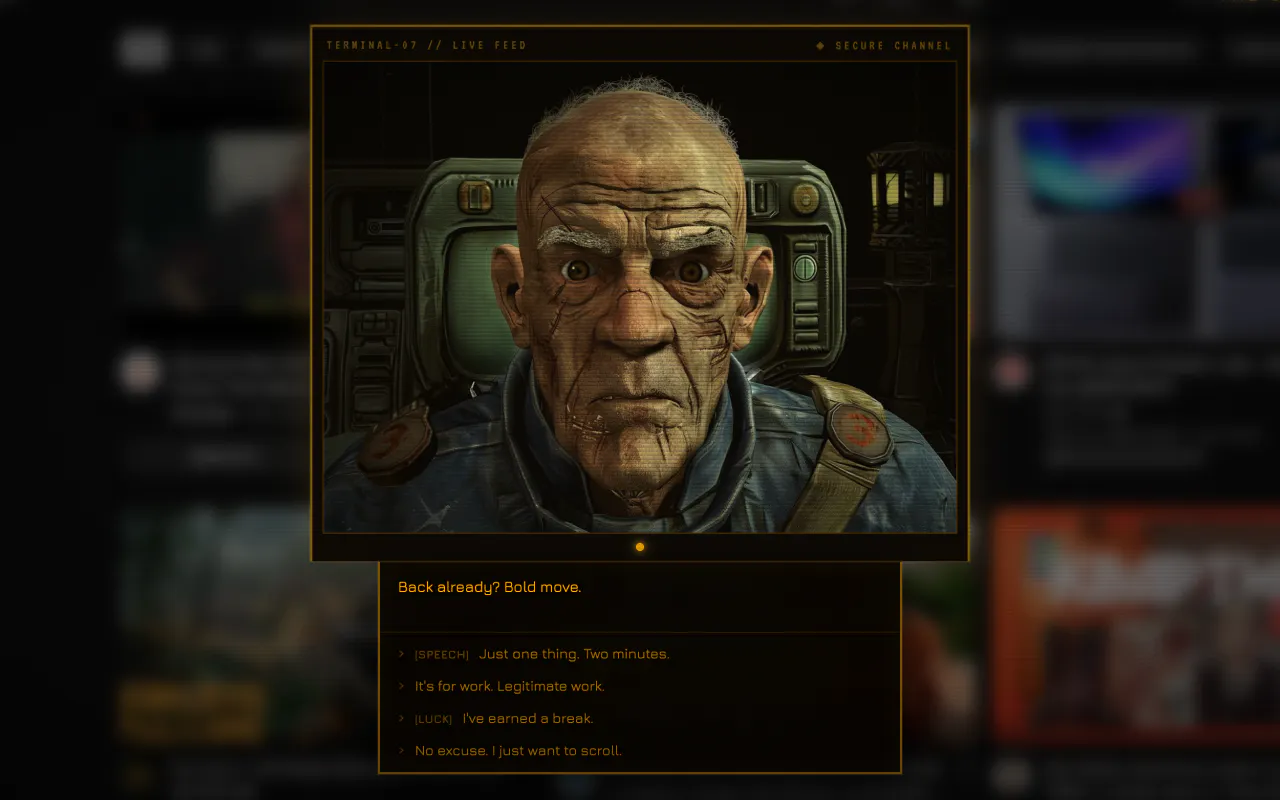 Vault Guard — RPG website blocker 제품 배너
