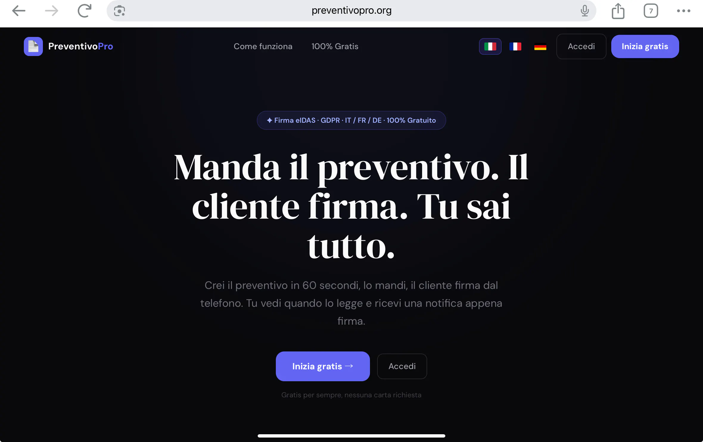 Preventivo Pro