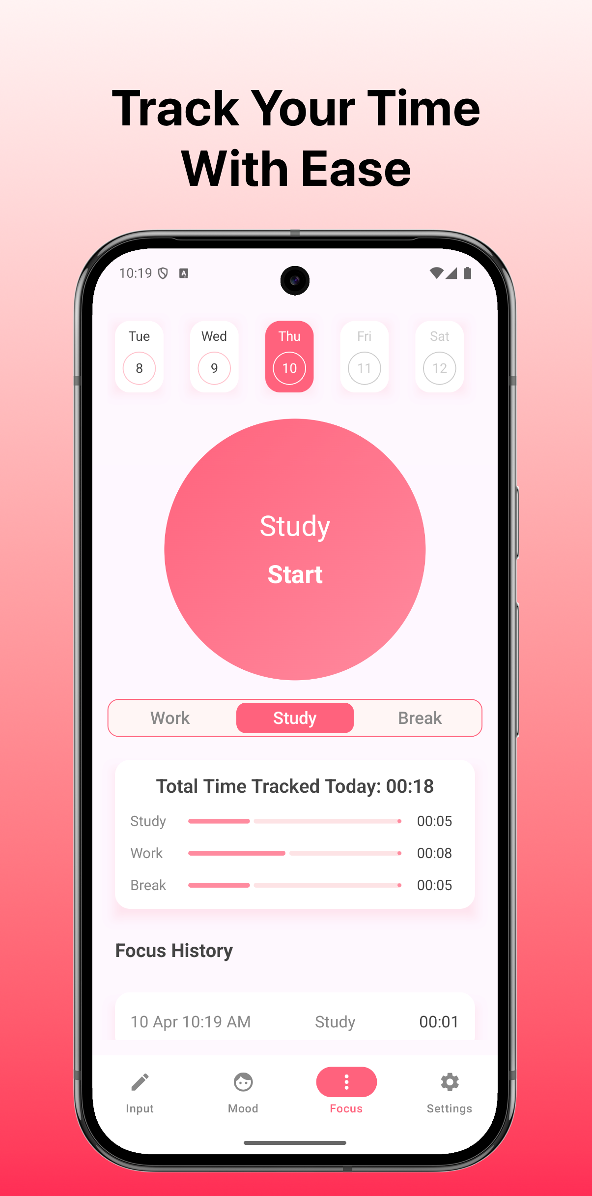 Cute Body Tracker Mood Focus media 5