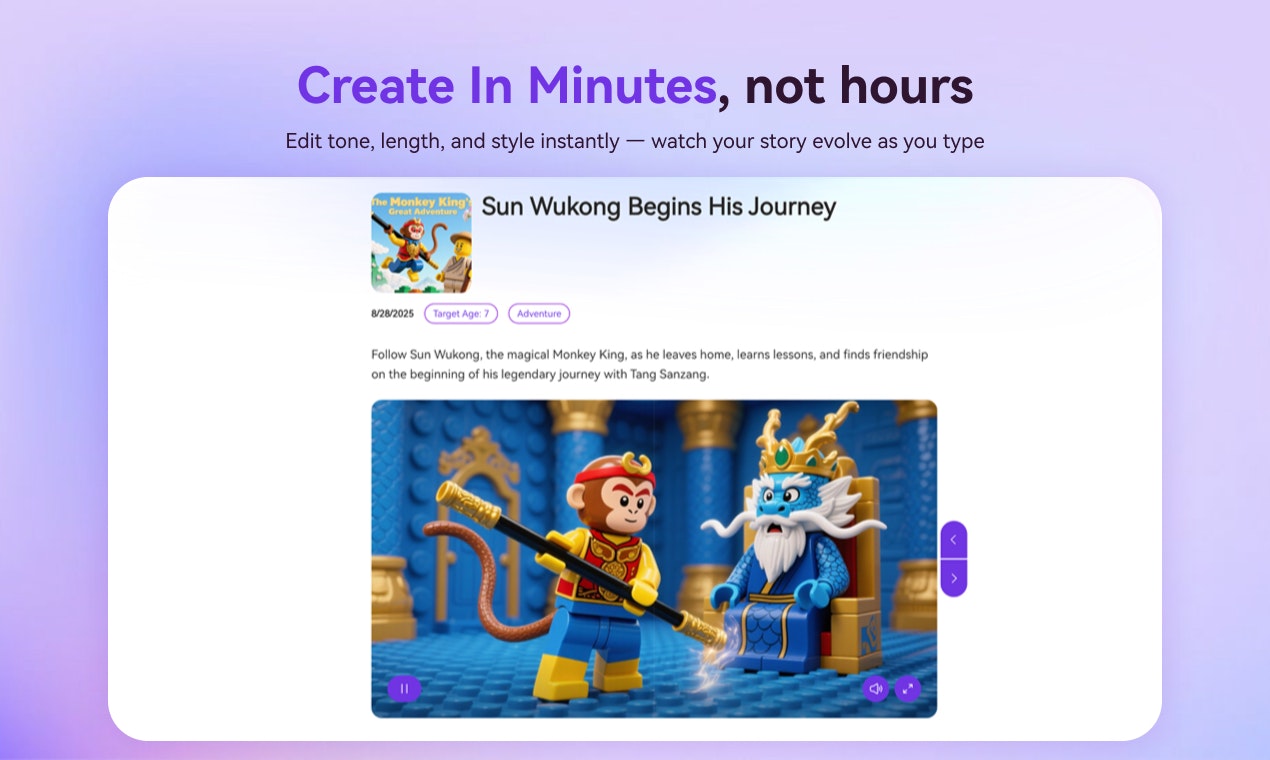 Media YouStory - AI personalized storybooks for kids that teach, and inspire 5