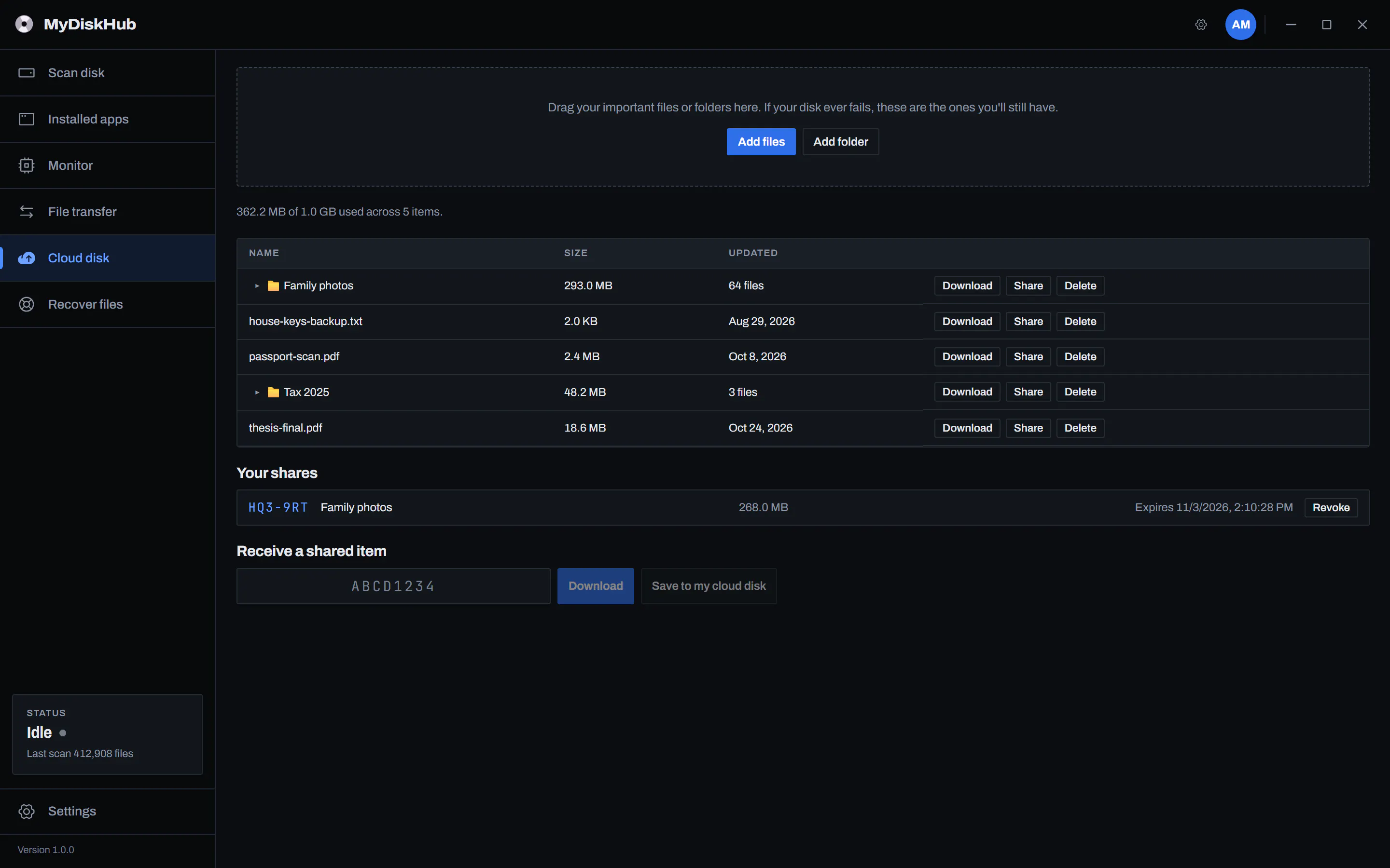 MyDiskHub gallery image