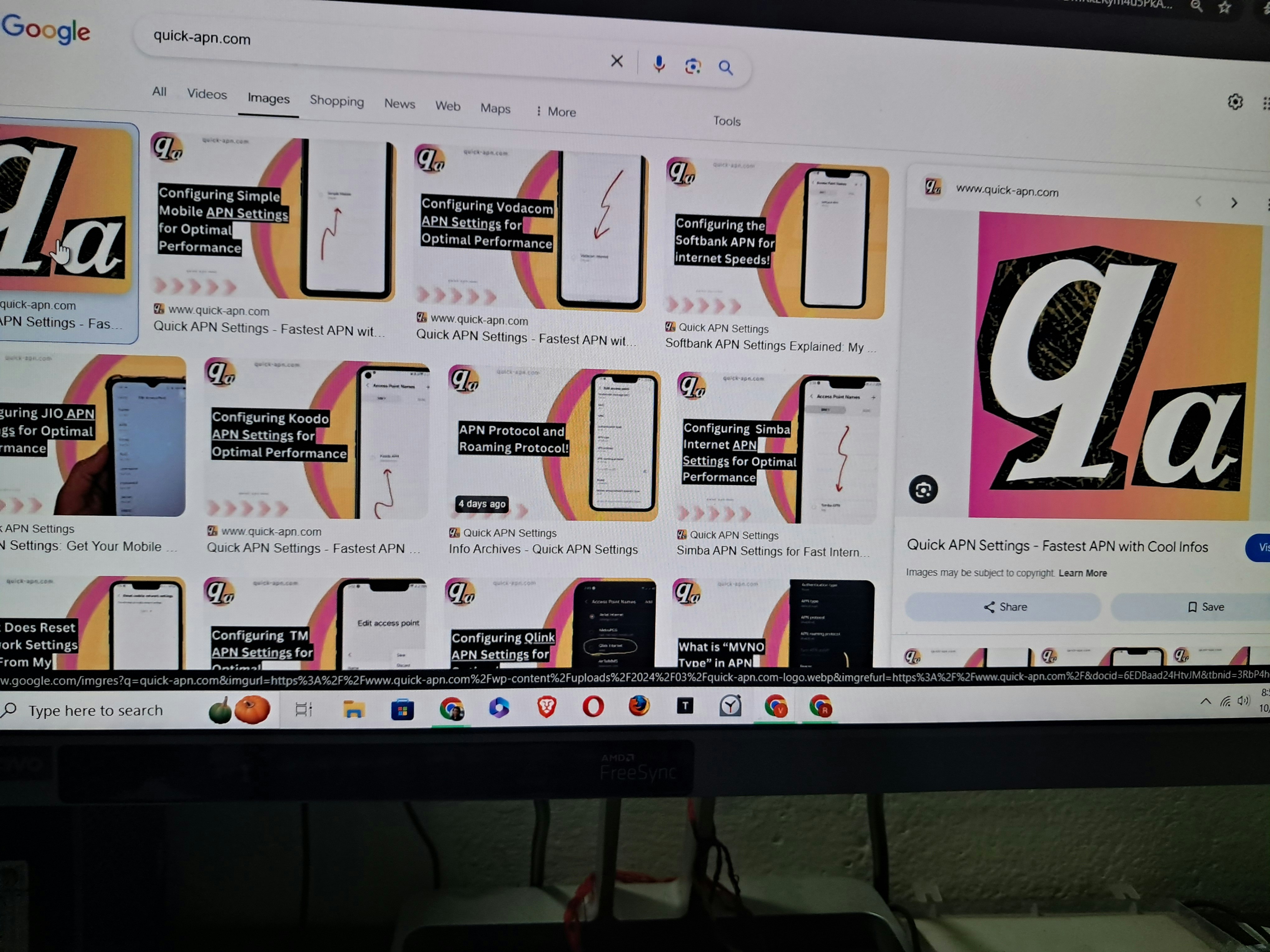 Configuración rápida de APN media 1