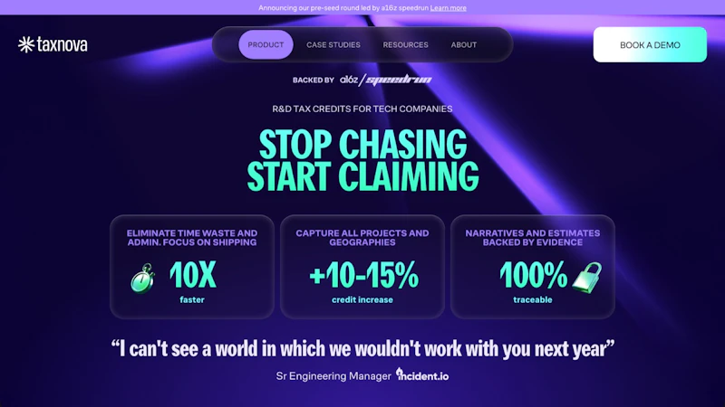 Taxnova screenshot 1