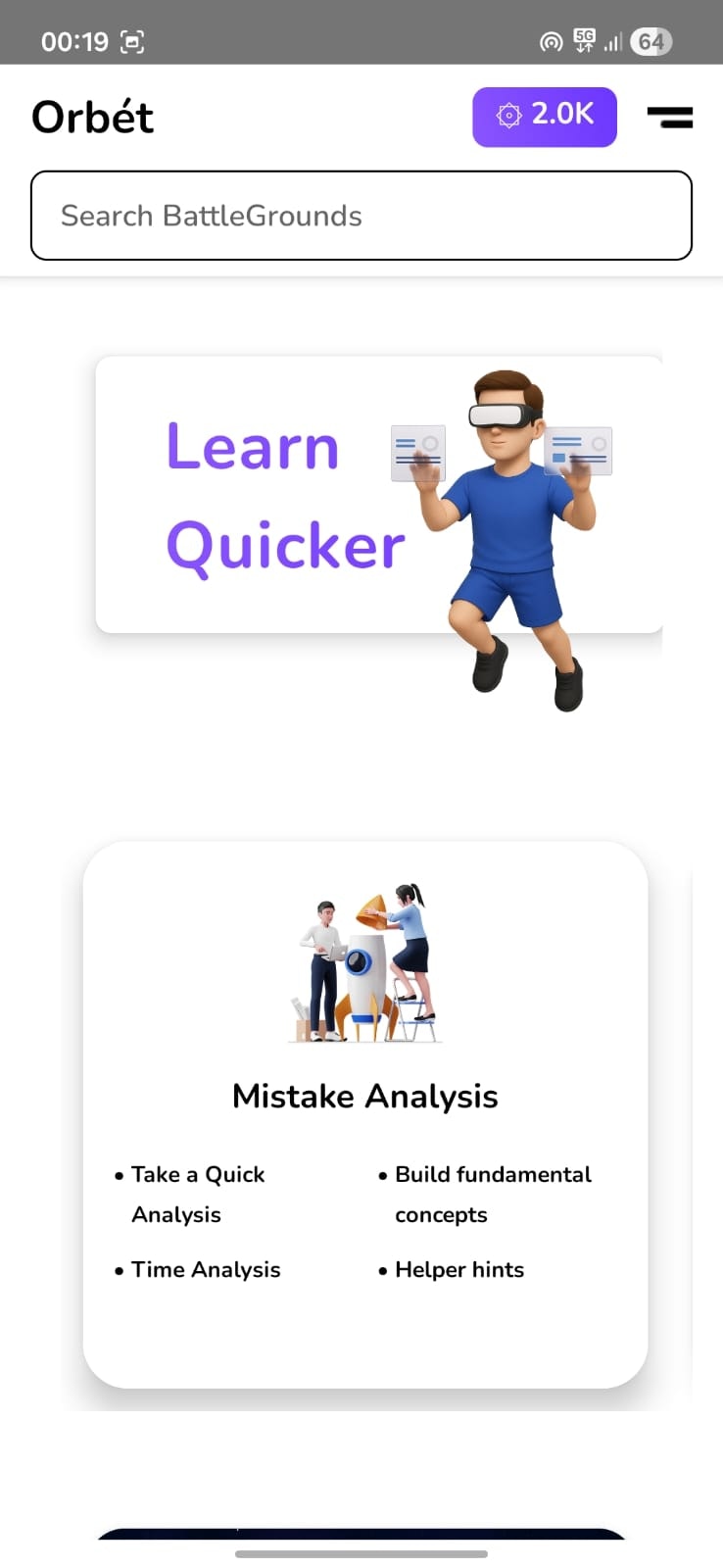 Orbét  - Screenshot 2 showing product features and functionality