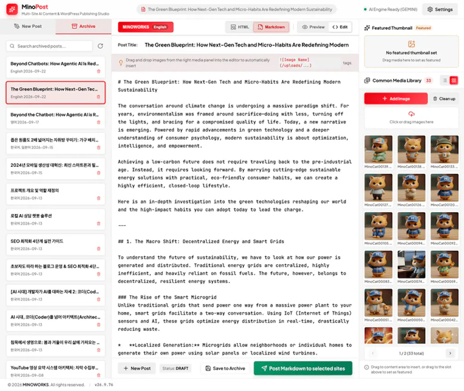 MinoPost screenshot 5
