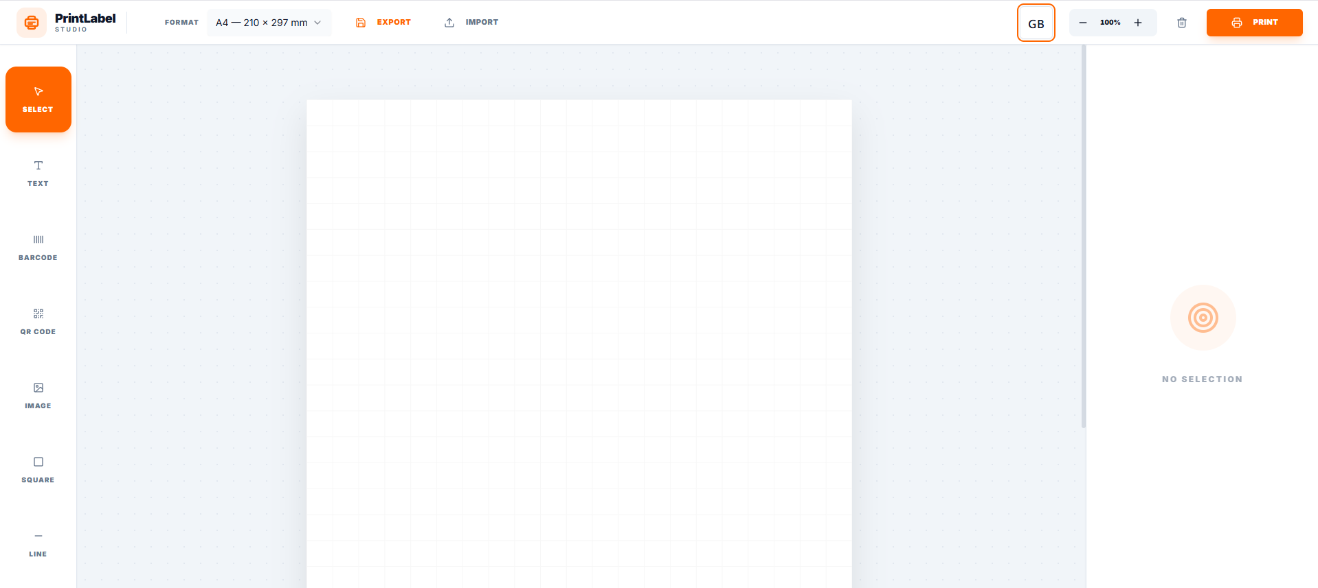 PrintLabel Studio — Label Design gallery image