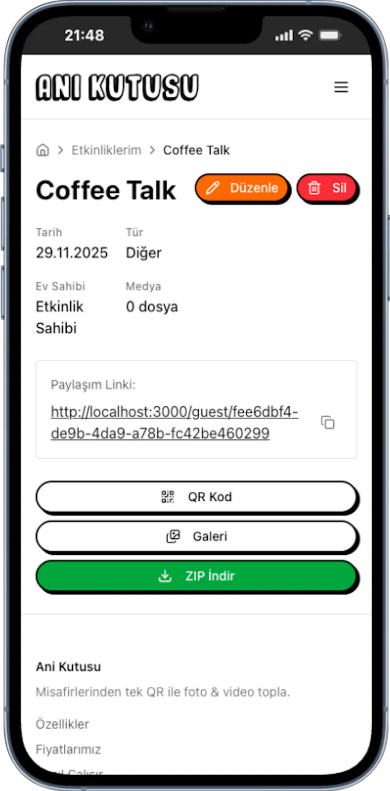 Anı Kutusu screenshot 9
