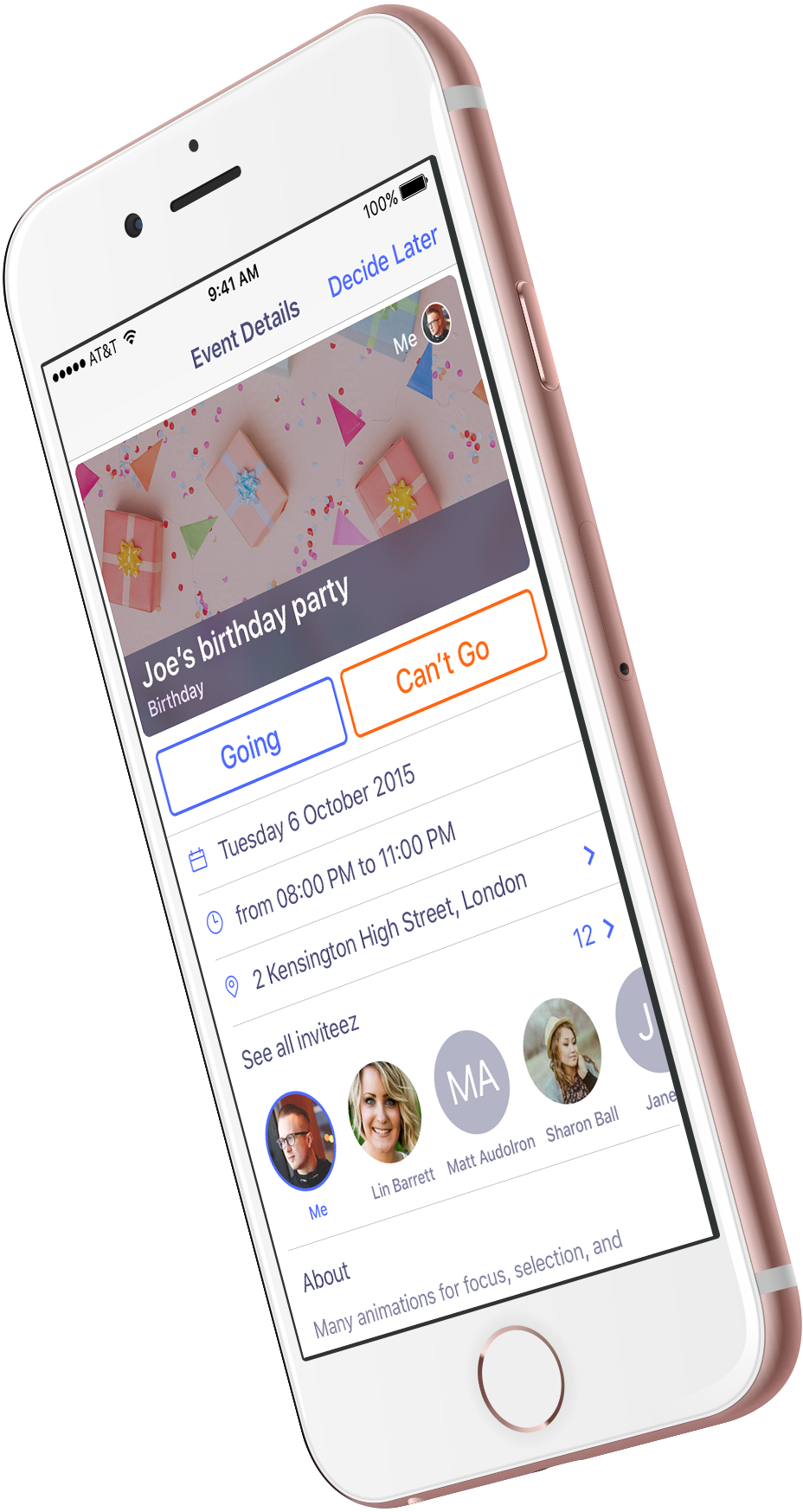 Inviteez gallery image