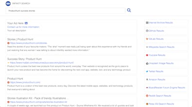 Infinity Search gallery image