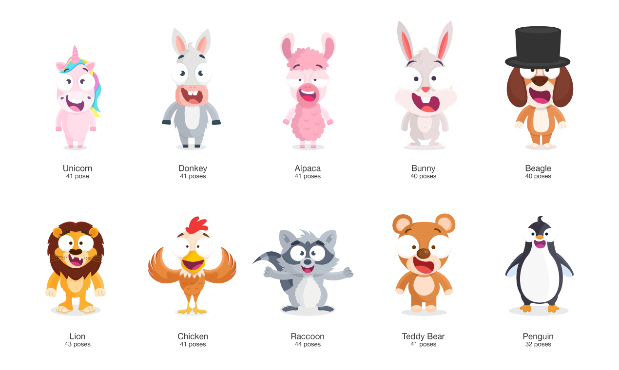 Funny Character Illustrations gallery image