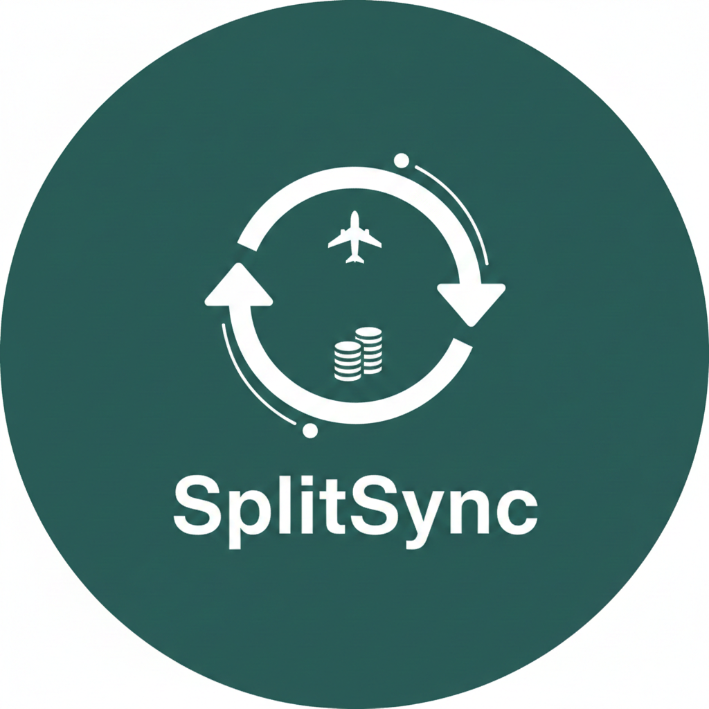 SplitSync - Product Hunt launch logo and brand identity