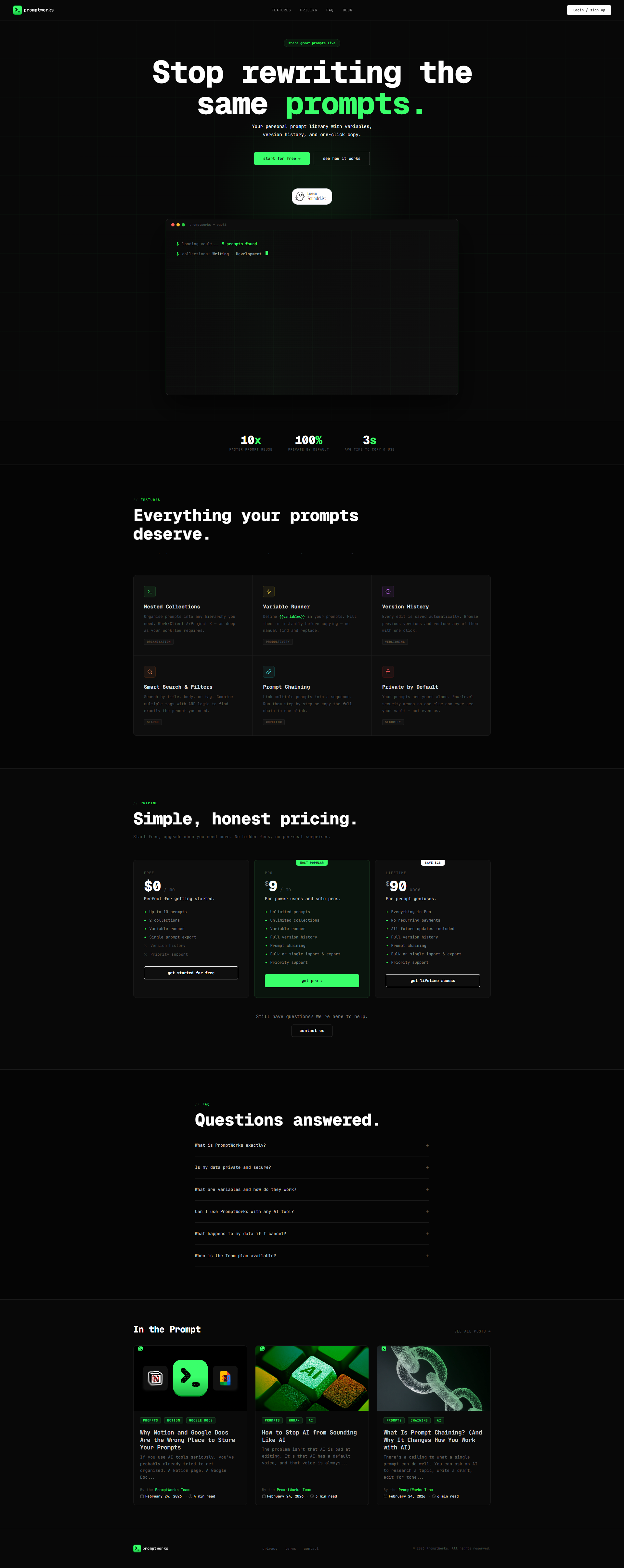 PromptWorks gallery image