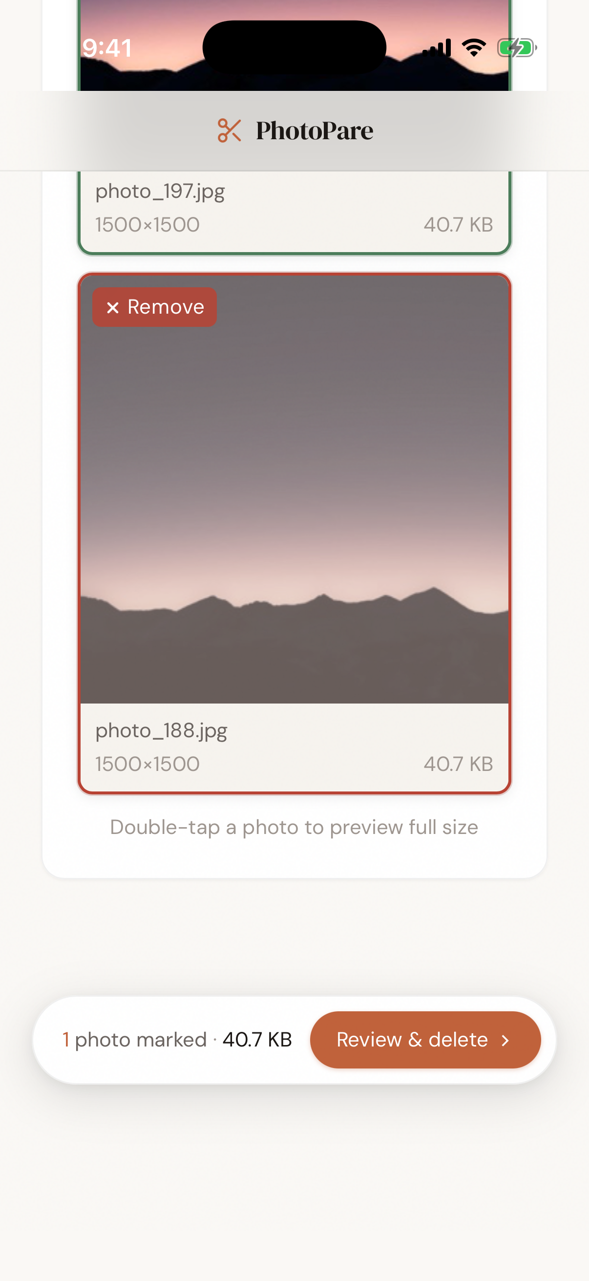 PhotoPare gallery image