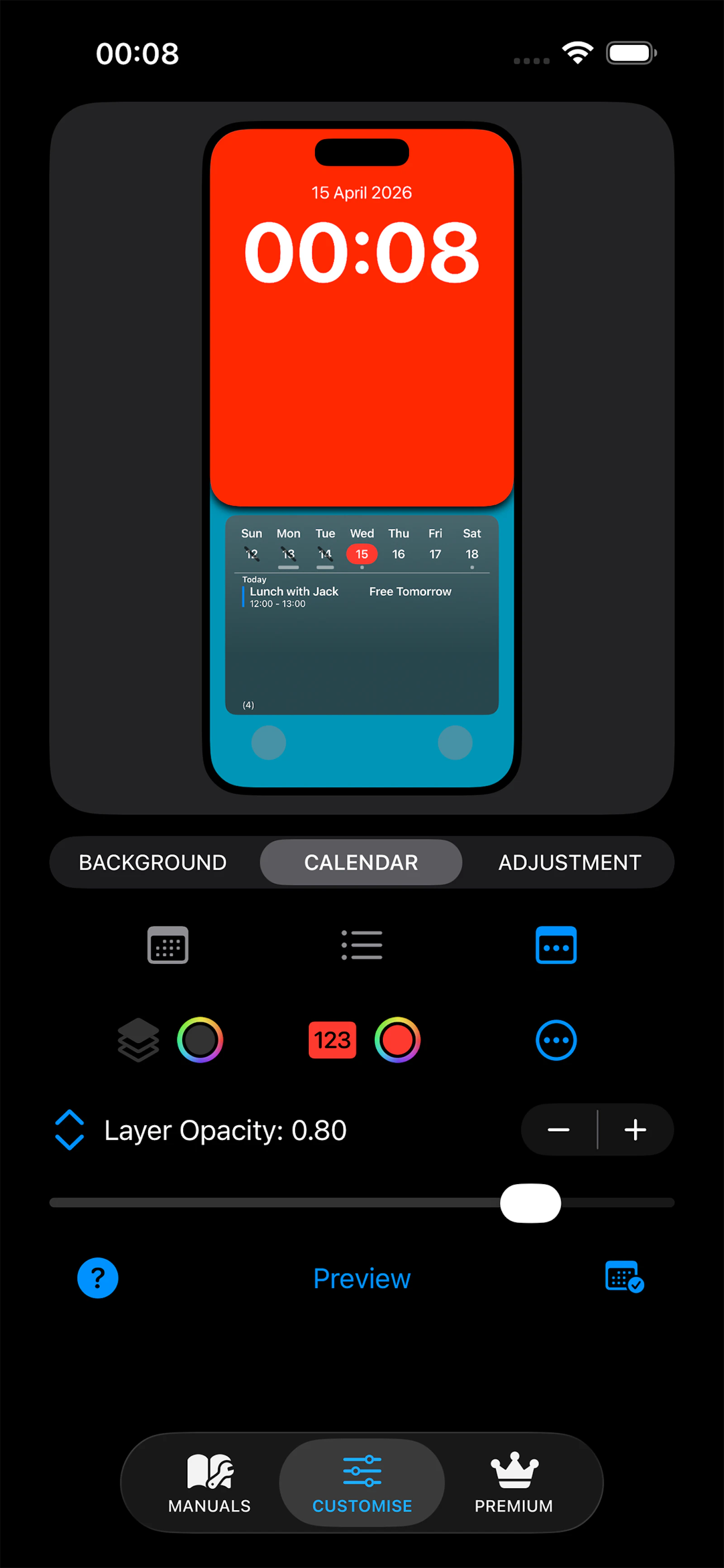 ScheduleScreen screenshot 5