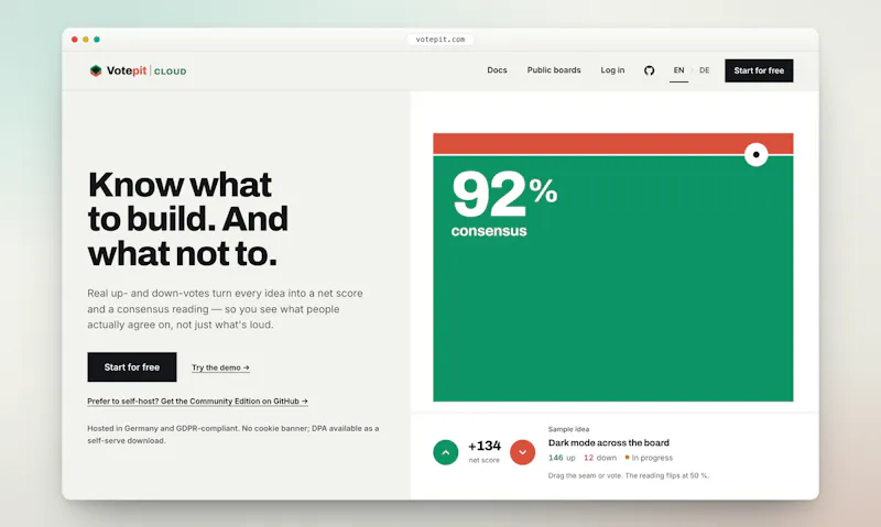 Votepit screenshot 3