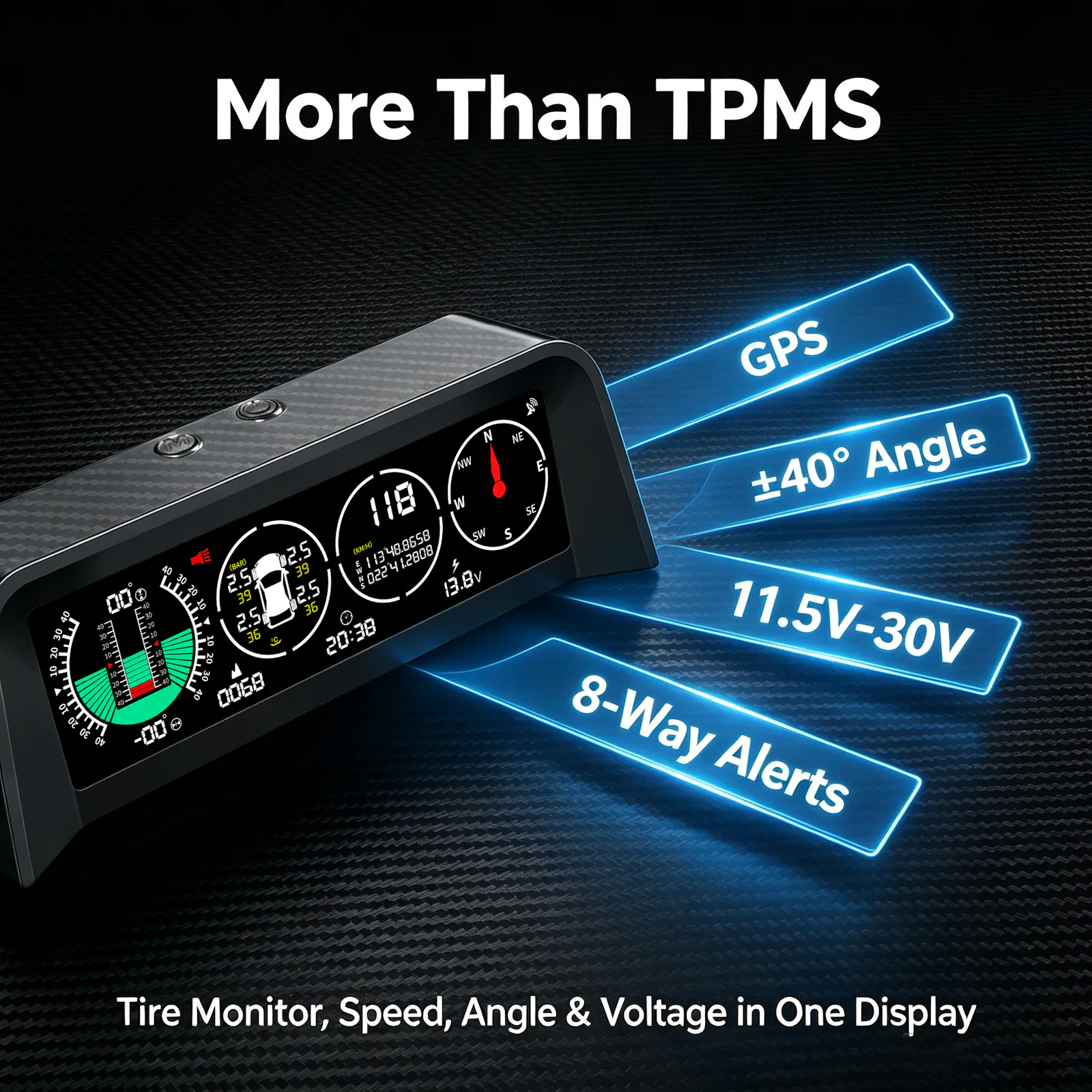 All-in-One TPMS + GPS + Offroad HUB screenshot 3