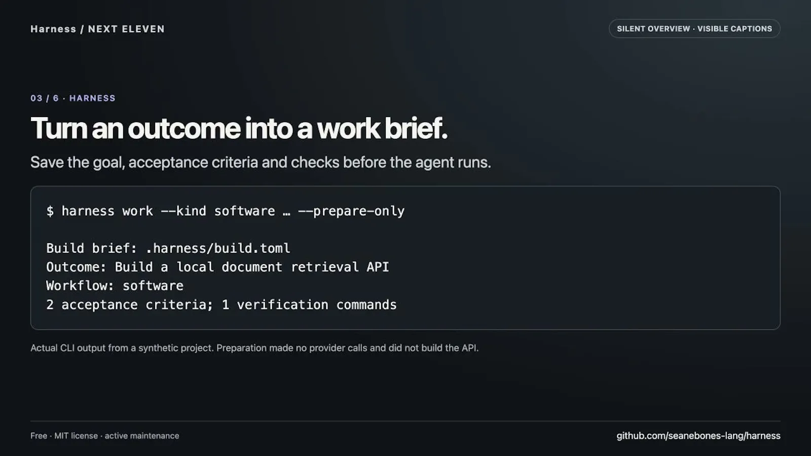 Harness by NextEleven screenshot 1 (video preview)