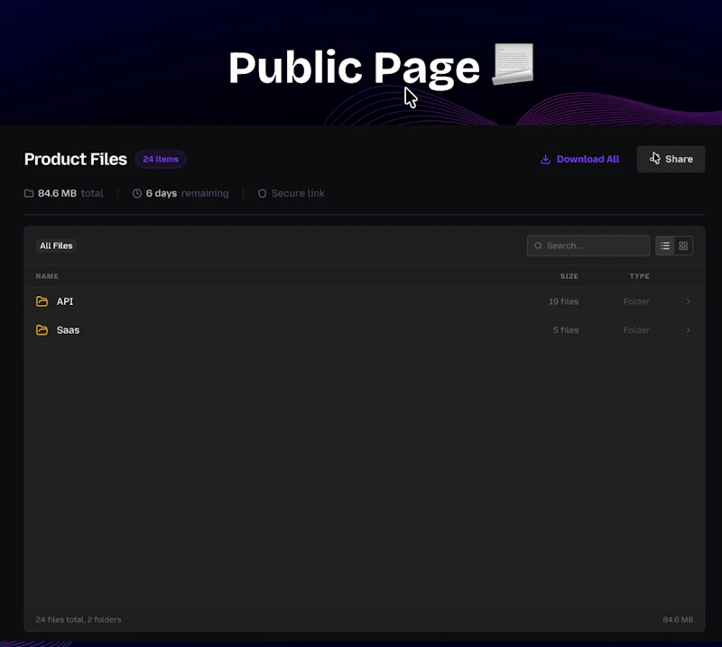 bulkshare.cloud screenshot 6