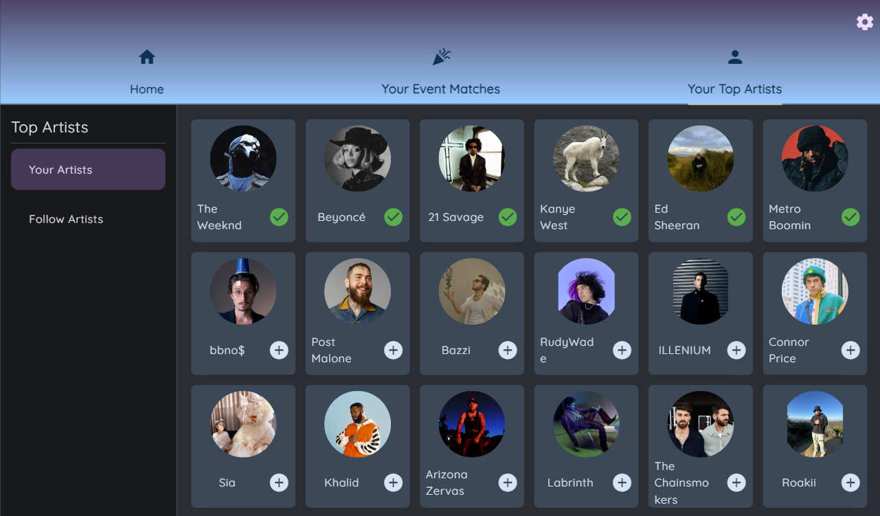 Ola de conciertos - Partidos personalizados para eventos de conciertos en vivo cerca de ti media 3