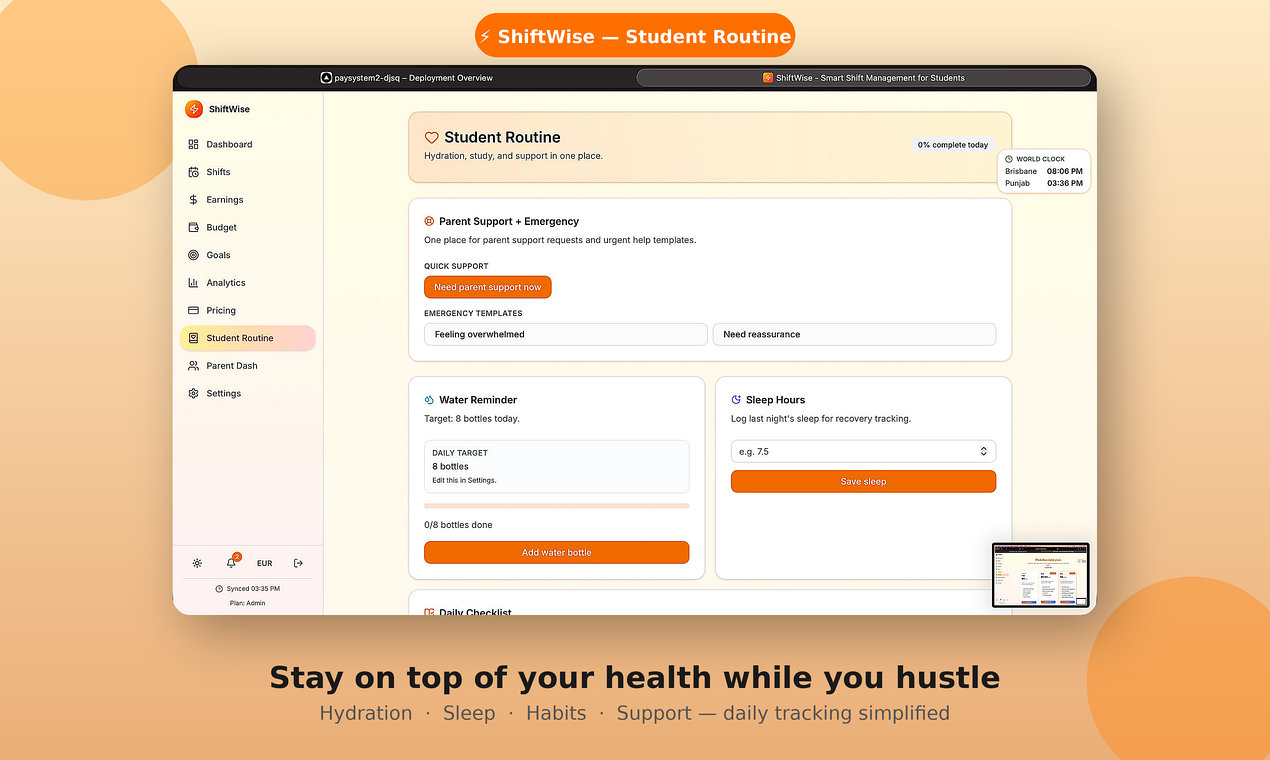 ShiftWise gallery image