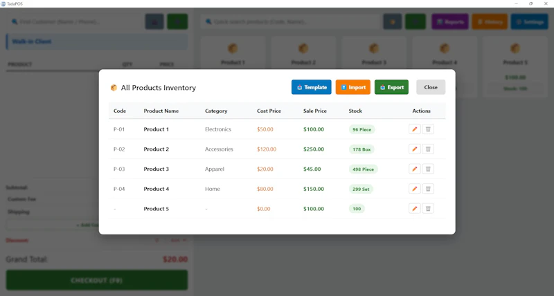 TadaPOS - Simple POS screenshot 3