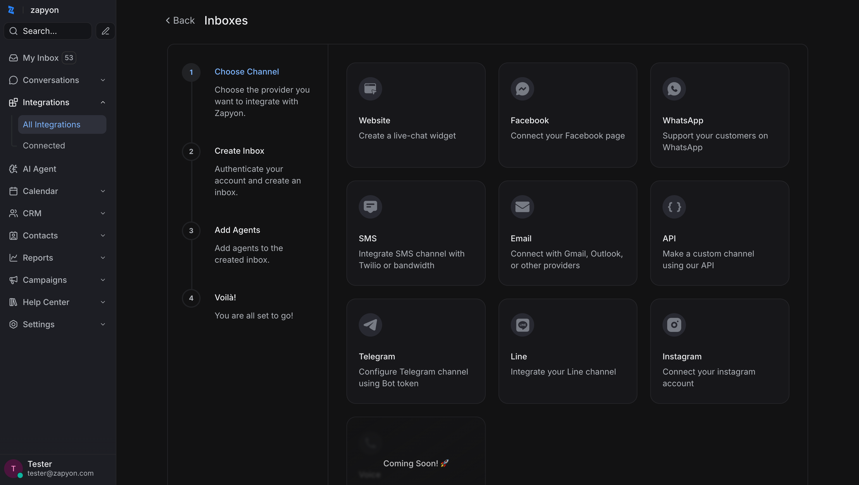 Zapyon - Screenshot 3 showing product features and functionality