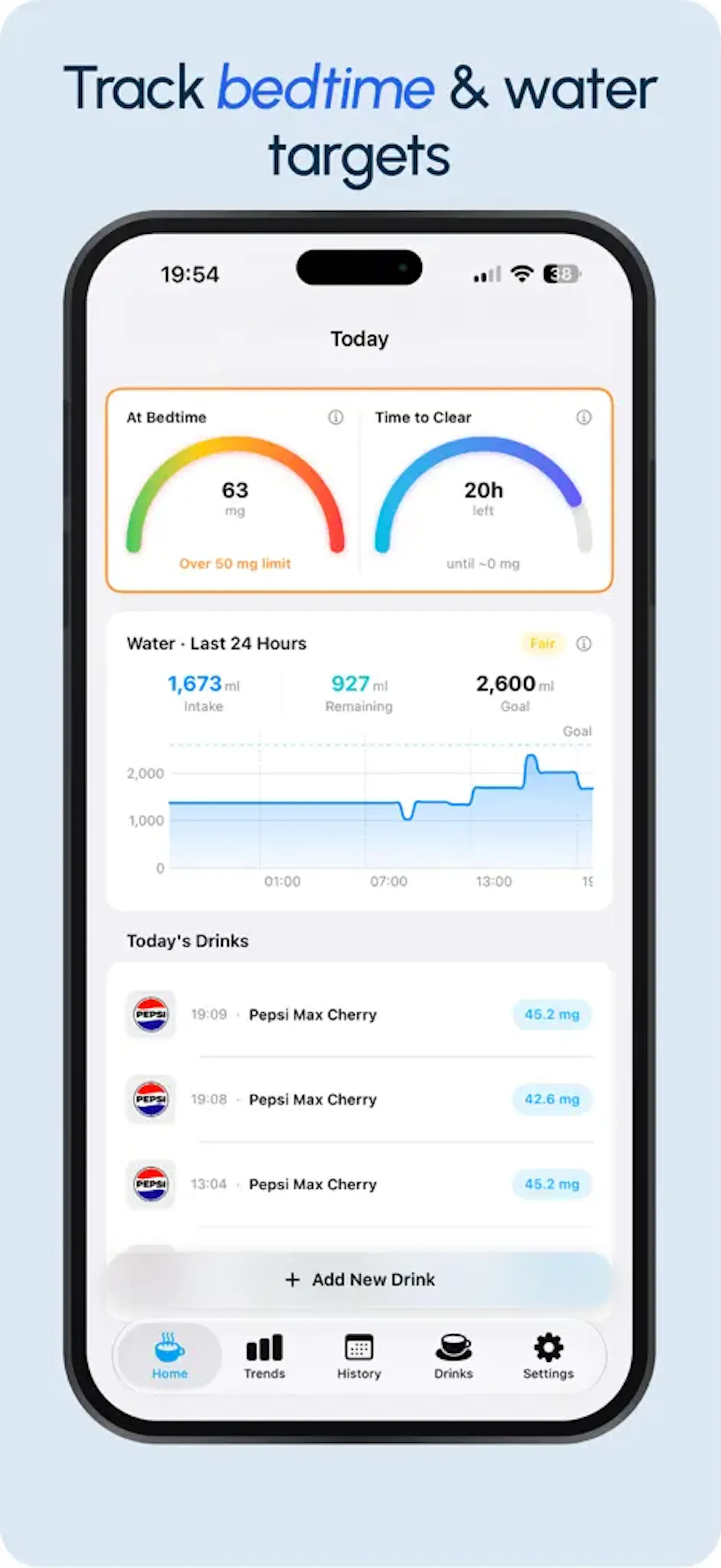 MyCaffeine screenshot 4