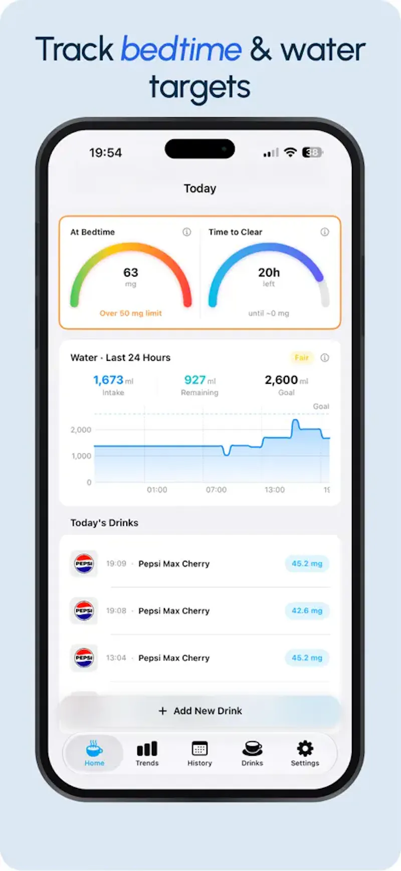 MyCaffeine screenshot 4