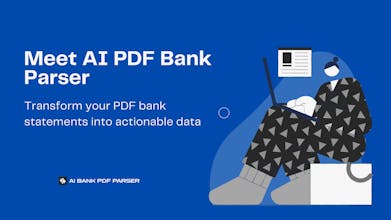 AI PDF bank statement parser gallery image