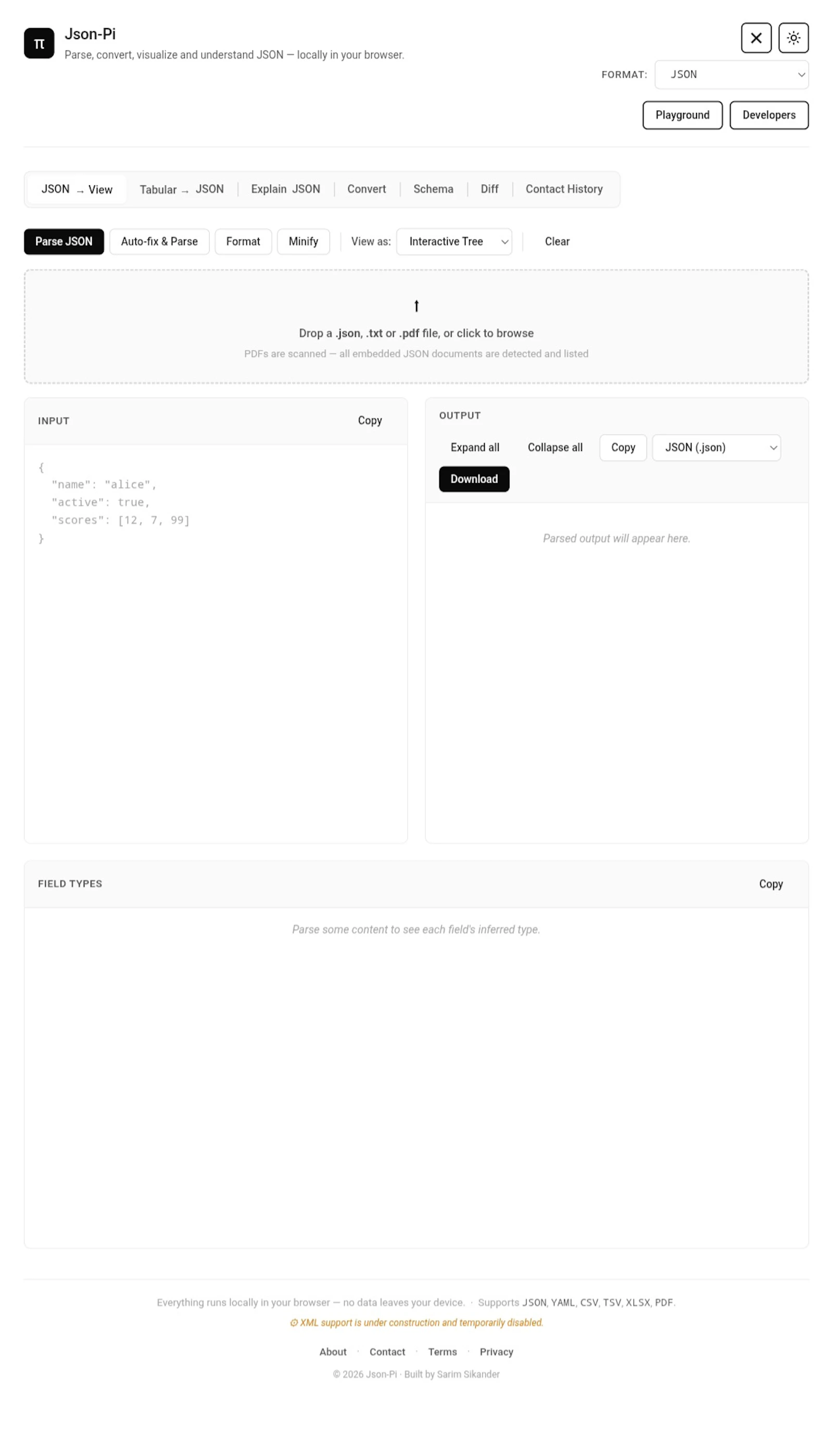 Json-Pi screenshot 1