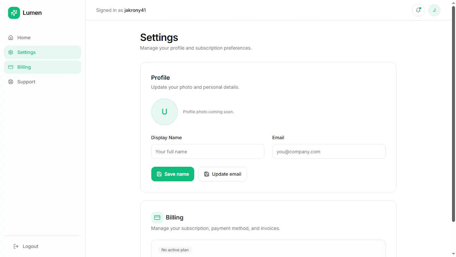 Lumen SaaS Boilerplate screenshot 8