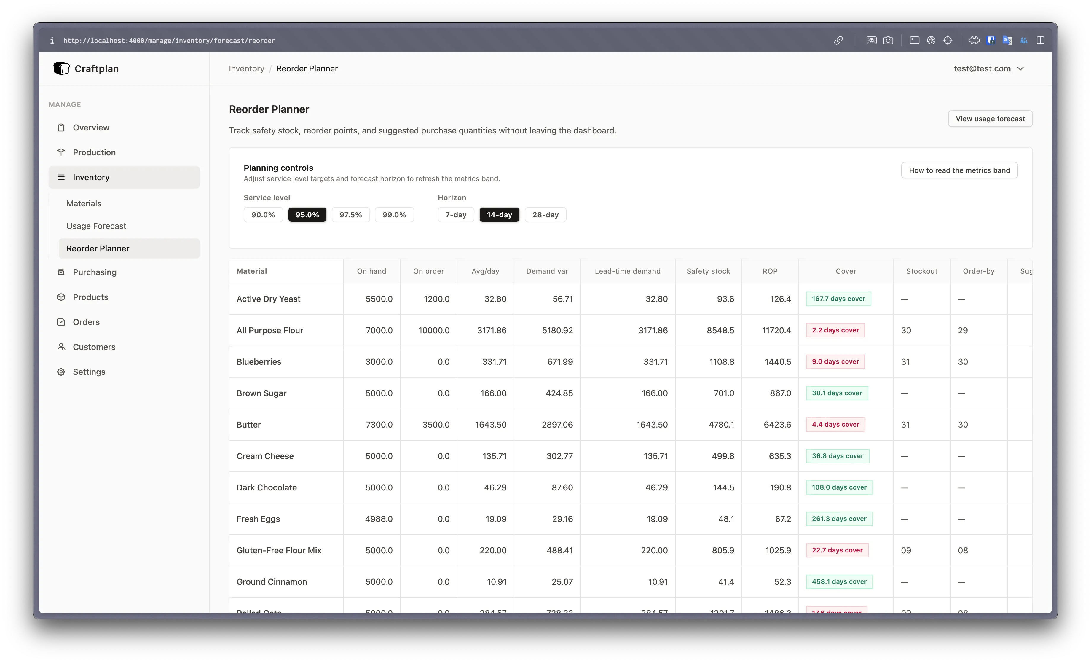 Craftplan - Screenshot 3 showing product features and functionality