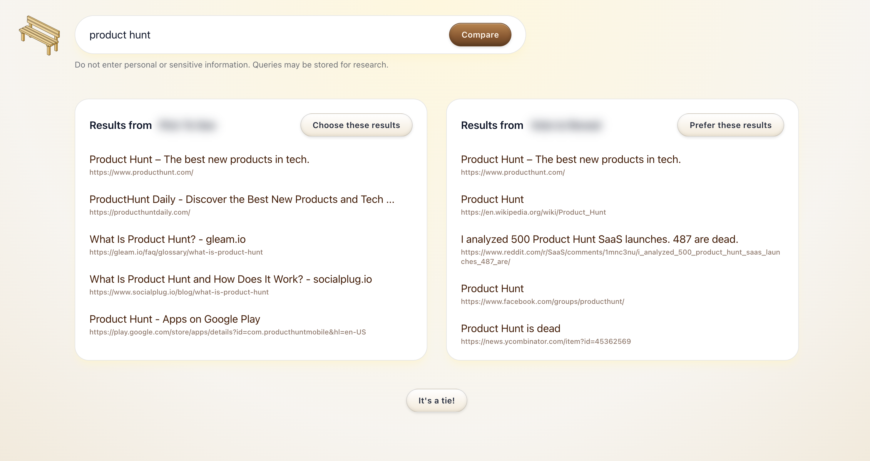 Search Bench gallery image