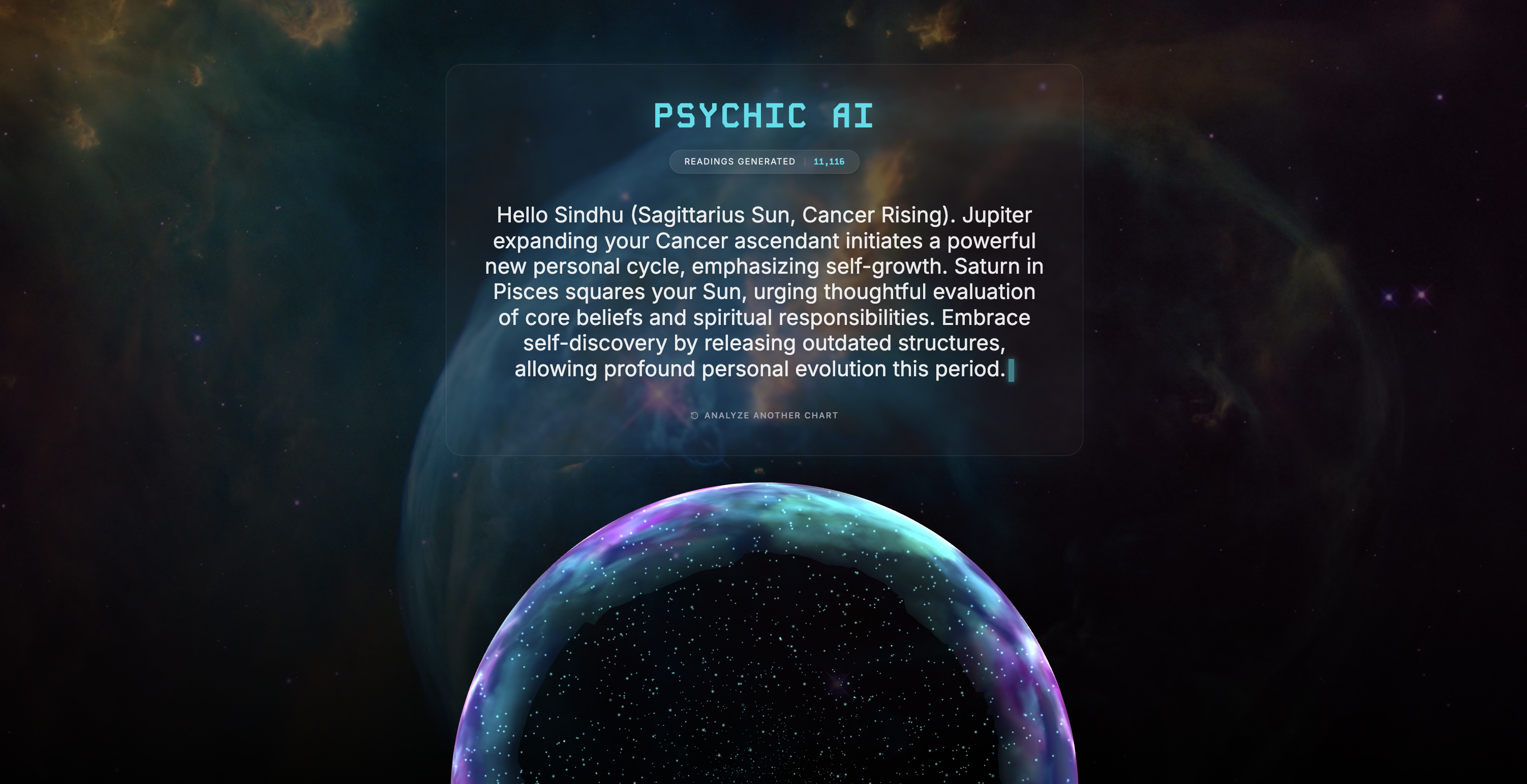 Psychic AI - Screenshot 2 showing product features and functionality