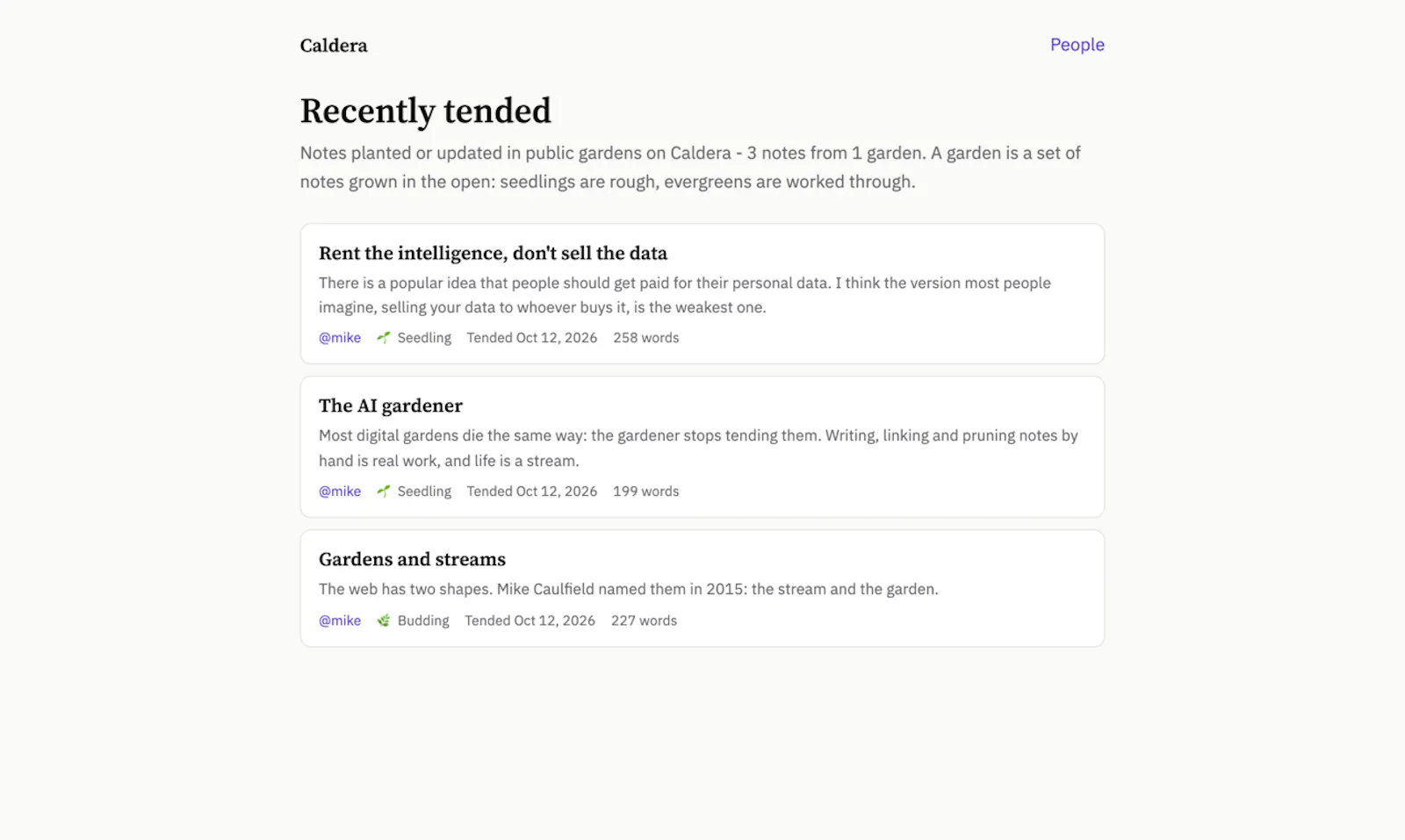 Caldera screenshot 3