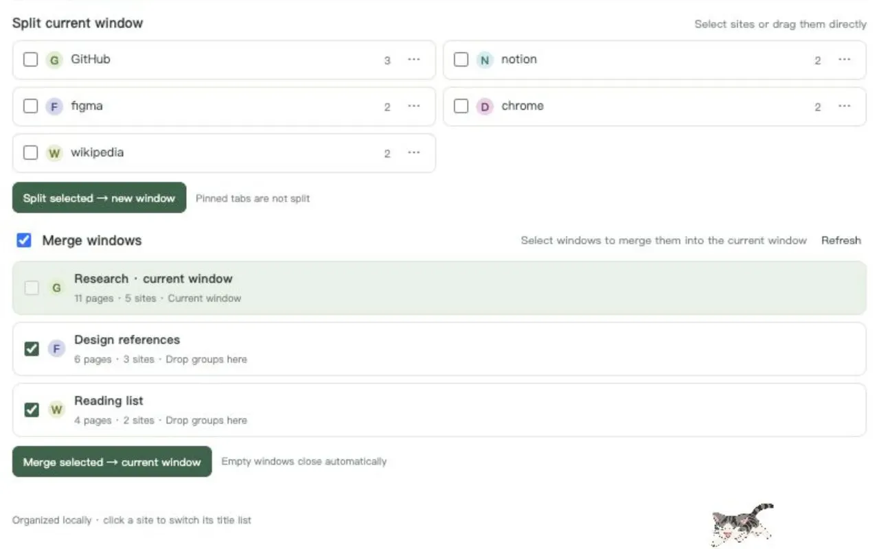 TabPurr | Save & Restore Chrome Tabs gallery image